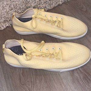Suavs Yellow The Zilker Lace Up Sneaker